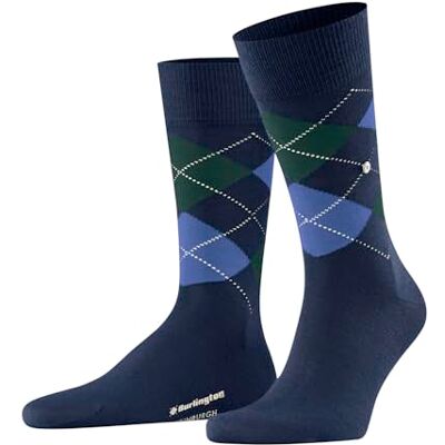 Burlington Herren Socken Edinburgh M So Wolle gemustert 1 Paar, Blau Royal 6879, 46-50 Burlington Herren Socken Edinburgh M So Wolle gemustert 1 Paar, Blau Royal 6879, 46-50