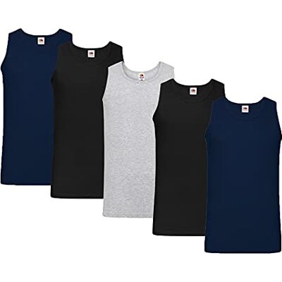 Fruit of the Loom Herren Unterhemd Athletic M L XL XXL 3XL 4XL 5XL auch Farbsets (1er/5erPack) Fruit of the Loom Herren Unterhemd Athletic M L XL XXL 3XL 4XL 5XL auch Farbsets (1er/5erPack)