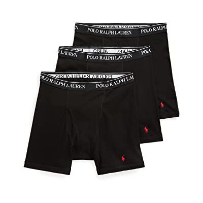 POLO RALPH LAUREN Herren-Boxershorts aus Baumwollstrick im klassischen Schnitt, 3er-Pack, XX-Large POLO RALPH LAUREN Herren-Boxershorts aus Baumwollstrick im klassischen Schnitt, 3er-Pack, XX-Large