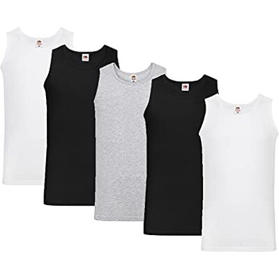 Fruit of the Loom Herren Unterhemd Athletic M L XL XXL 3XL 4XL 5XL auch Farbsets (1er/5erPack) Fruit of the Loom Herren Unterhemd Athletic M L XL XXL 3XL 4XL 5XL auch Farbsets (1er/5erPack)
