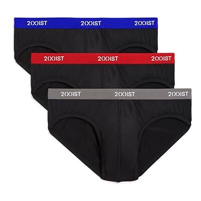 2(X)IST )IST)ist)IST Micro Speed Dri No Show Slip für Herren, 3er-Pack Schwarz Small 2(X)IST )IST)ist)IST Micro Speed Dri No Show Slip für Herren, 3er-Pack Schwarz Small