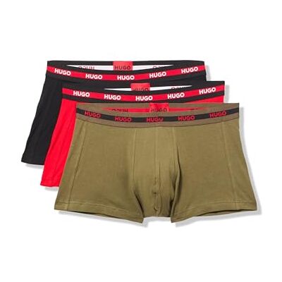 HUGO Herren Trunk Triplet Pack Boxershorts (1er Pack) HUGO Herren Trunk Triplet Pack Boxershorts (1er Pack)