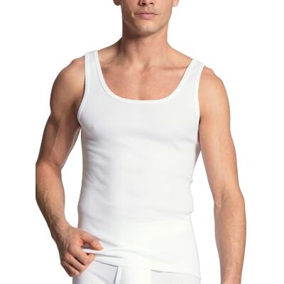 CALIDA Cotton 1:1 Unterhemd Herren Weiss 50 CALIDA Cotton 1:1 Unterhemd Herren Weiss 50