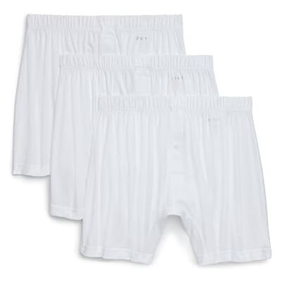 2(X)IST )IST)ist)IST 3er Pack Pima Cotton Knit Boxer White XL 2(X)IST )IST)ist)IST 3er Pack Pima Cotton Knit Boxer White XL