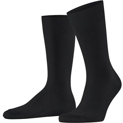 FALKE Herren Socken Tiago Special Edition M So Fil d´Écosse Baumwolle einfarbig 1 Paar, Schwarz Black 3000, 43-44 FALKE Herren Socken Tiago Special Edition M So Fil d´Écosse Baumwolle einfarbig 1 Paar, Schwarz Black 3000, 43-44