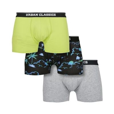 Urban Classics Herren Boxer Shorts 3-Pack Urban Classics Herren Boxer Shorts 3-Pack