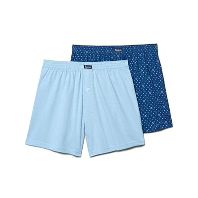 Abanderado 2er-Pack Essential Cotton Herren-Boxershorts mit elastischem Bund A0100 Abanderado 2er-Pack Essential Cotton Herren-Boxershorts mit elastischem Bund A0100