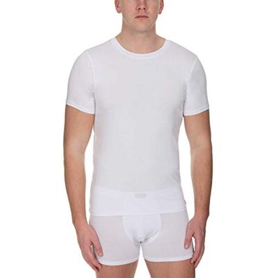 bruno banani Herren Shirt Infinity Unterhemd, per Pack Weiß (Weiß 001), XX-Large (Herstellergröße: XXL) bruno banani Herren Shirt Infinity Unterhemd, per Pack Weiß (Weiß 001), XX-Large (Herstellergröße: XXL)