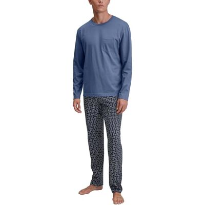 CALIDA Relax Imprint Pyjama Herren Coastal Fjord 50 CALIDA Relax Imprint Pyjama Herren Coastal Fjord 50