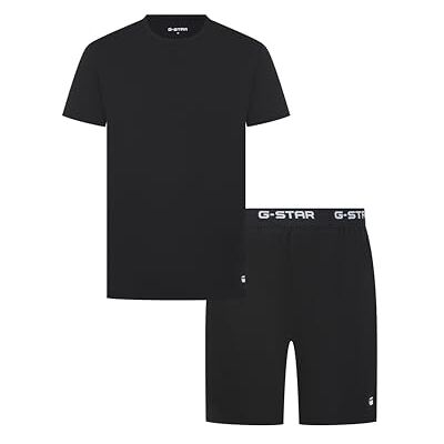G-STAR Herren Slate Pyjamaset, Schwarz, L (2er Pack) G-STAR Herren Slate Pyjamaset, Schwarz, L (2er Pack)