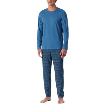 Schiesser Herren Schlafanzug lang Nightwear Set Schiesser Herren Schlafanzug lang Nightwear Set