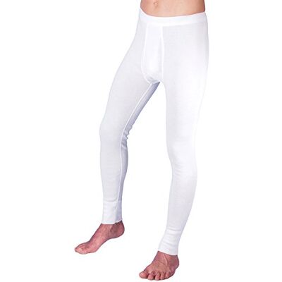 HERMKO 3540 Herren Lange Unterhosen mit Eingriff und Weichbund aus 100% Bio-Baumwolle in Feinripp HERMKO 3540 Herren Lange Unterhosen mit Eingriff und Weichbund aus 100% Bio-Baumwolle in Feinripp