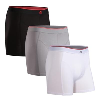 DANISH ENDURANCE Bambus Boxershorts Herren, Mit Eingriff, 3er & 6er Pack Bambus Boxershorts mit Eingriff, Geruchshemmend & Atmungsaktiv, Scheuerfrei, für Alltag, Arbeit & Reisen DANISH ENDURANCE Bambus Boxershorts Herren, Mit Eingriff, 3er & 6er Pack Bambus Boxershorts mit Eingriff, Geruchshemmend & Atmungsaktiv, Scheuerfrei, für Alltag, Arbeit & Reisen
