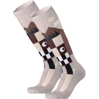 Atomic Comfort Ski-Socken in Concrete Größe 39-42 Warme Skisocken mit Polsterung Unisex Strümpfe Kniestrümpfe mit nahtloser Zehenbox Skistrümpfe aus Merinowolle, Polyester & Nylon Atomic Comfort Ski-Socken in Concrete Größe 39-42 Warme Skisocken mit Polsterung Unisex Strümpfe Kniestrümpfe mit nahtloser Zehenbox Skistrümpfe aus Merinowolle, Polyester & Nylon