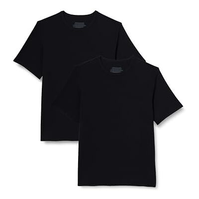 Amazon Herren Superweiches, Kurzärmliges Unterhemd Aus Leichtem Modal, 2er-Pack, Schwarz, XL Amazon Herren Superweiches, Kurzärmliges Unterhemd Aus Leichtem Modal, 2er-Pack, Schwarz, XL