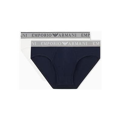 Giorgio Armani Herren Endurance 2-Pack Slip, Blau, L, blau, L Giorgio Armani Herren Endurance 2-Pack Slip, Blau, L, blau, L
