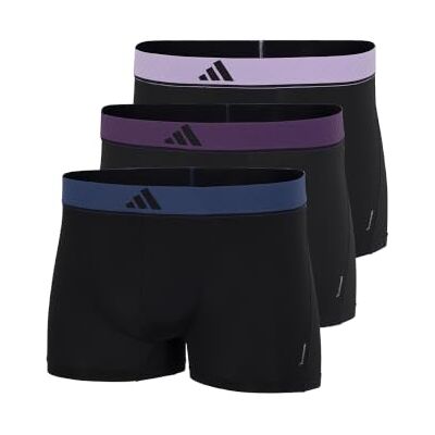 Adidas Herren Trunk (3 Pack) Active Micro Flex Bequeme Unterwäsche Adidas Herren Trunk (3 Pack) Active Micro Flex Bequeme Unterwäsche