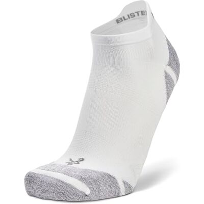 Balega Damen Blister Resist Light No Show Socken, Weiss/opulenter Garten, Medium Balega Damen Blister Resist Light No Show Socken, Weiss/opulenter Garten, Medium