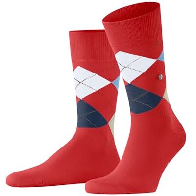 Burlington Herren Socken King M So Baumwolle gemustert 1 Paar, Rot Tulip 8081, 40-46 Burlington Herren Socken King M So Baumwolle gemustert 1 Paar, Rot Tulip 8081, 40-46