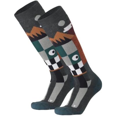 Atomic Comfort Ski-Socken in Dark Green Größe 47-49 Warme Skisocken mit Polsterung Unisex Strümpfe Kniestrümpfe mit nahtloser Zehenbox Skistrümpfe aus Merinowolle, Polyester & Nylon Atomic Comfort Ski-Socken in Dark Green Größe 47-49 Warme Skisocken mit Polsterung Unisex Strümpfe Kniestrümpfe mit nahtloser Zehenbox Skistrümpfe aus Merinowolle, Polyester & Nylon