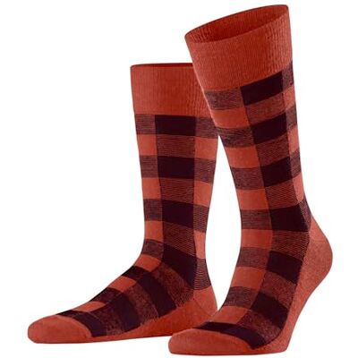 Burlington Herren Socken Buffalo Check M So Wolle gemustert 1 Paar, Gelb Sunset 8038, 40-46 Burlington Herren Socken Buffalo Check M So Wolle gemustert 1 Paar, Gelb Sunset 8038, 40-46