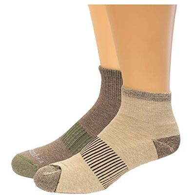 Columbia Herren Heather Rib Quarter Lässige Socken, Khaki/Braun, 37.5-46 EU (4er Pack) Columbia Herren Heather Rib Quarter Lässige Socken, Khaki/Braun, 37.5-46 EU (4er Pack)