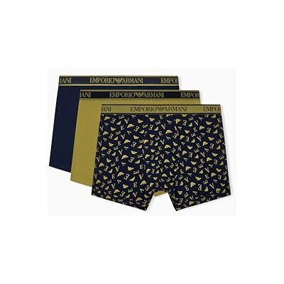 Giorgio Armani Herren 3-Pack Boxer Retroshorts Giorgio Armani Herren 3-Pack Boxer Retroshorts