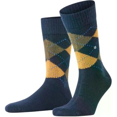 Burlington Herren Socken Preston M So weich und warm gemustert 1 Paar, Blau Dark Navy 6370, 40-46 Burlington Herren Socken Preston M So weich und warm gemustert 1 Paar, Blau Dark Navy 6370, 40-46