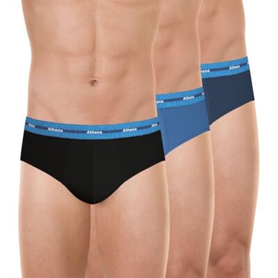 Athena Baumwolle LH42 Herrenunterwäsche, Schwarzer Gürtel, Blau/Blau, Blauer Gürtel, Marineblau, Blauer Gürtel, XXL Athena Baumwolle LH42 Herrenunterwäsche, Schwarzer Gürtel, Blau/Blau, Blauer Gürtel, Marineblau, Blauer Gürtel, XXL