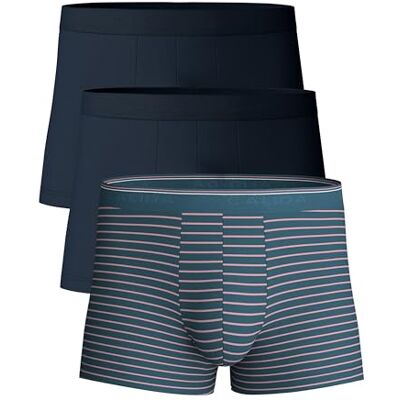 CALIDA Natural Benefit Boxershorts Herren, im 3er-Pack, weicher Elastikbund Lilas 50 CALIDA Natural Benefit Boxershorts Herren, im 3er-Pack, weicher Elastikbund Lilas 50