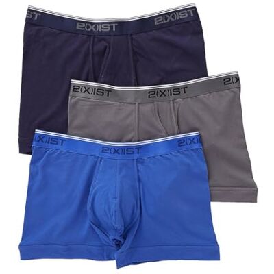 2(X)IST )IST)ist)IST Herren-Boxershorts, Baumwolle, Stretch, Multipack, Eclipse/Leine/Blei, Blau, X-Large 2(X)IST )IST)ist)IST Herren-Boxershorts, Baumwolle, Stretch, Multipack, Eclipse/Leine/Blei, Blau, X-Large