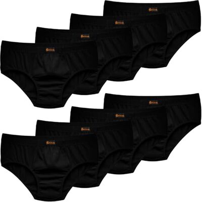 Pesail Herren Slips 10er Pack aus Baumwolle, M-10XL, Bequeme Briefs Unterwäsche, ohne kratzenden Zettel Pesail Herren Slips 10er Pack aus Baumwolle, M-10XL, Bequeme Briefs Unterwäsche, ohne kratzenden Zettel