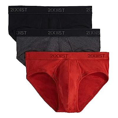 2(X)IST 2(X) ISTistIST Herren Essential Cotton No Show Slip 3er-Pack, Schwarz/Anthrazit Heather/Mohnrot, X-Large 2(X)IST 2(X) ISTistIST Herren Essential Cotton No Show Slip 3er-Pack, Schwarz/Anthrazit Heather/Mohnrot, X-Large