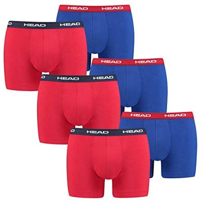 HEAD 6 er Pack Herren Boxer Boxershorts Basic Pant Unterwäsche HEAD 6 er Pack Herren Boxer Boxershorts Basic Pant Unterwäsche