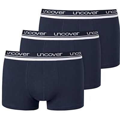 Uncover by Schiesser Retro Shorts/Pant 3er Pack (L Dunkelblau) Uncover by Schiesser Retro Shorts/Pant 3er Pack (L Dunkelblau)