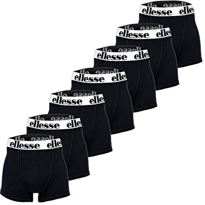 Ellesse Herren Boxer Shorts, 7er Pack Yema Boxershorts, Logobund, Ohne Eingriff, Cotton Stretch Ellesse Herren Boxer Shorts, 7er Pack Yema Boxershorts, Logobund, Ohne Eingriff, Cotton Stretch