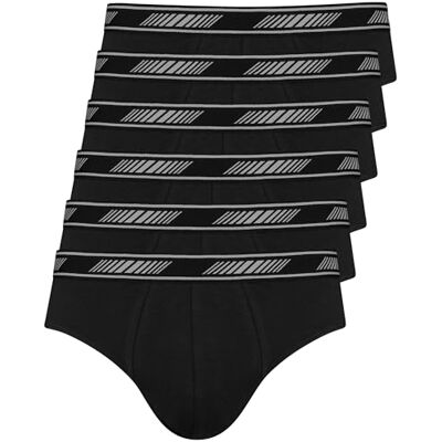 Nur Die 6er Pack 3D Flex Classic Slip aus atmungsaktiver Baumwolle Bewegungsfreiheit Männer Unterhosen Herren Nur Die 6er Pack 3D Flex Classic Slip aus atmungsaktiver Baumwolle Bewegungsfreiheit Männer Unterhosen Herren