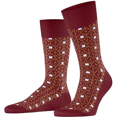 FALKE Herren Socken Sun Touch M So Fil d´Écosse Baumwolle gemustert 1 Paar, Rot Ruby 8830, 41-42 FALKE Herren Socken Sun Touch M So Fil d´Écosse Baumwolle gemustert 1 Paar, Rot Ruby 8830, 41-42
