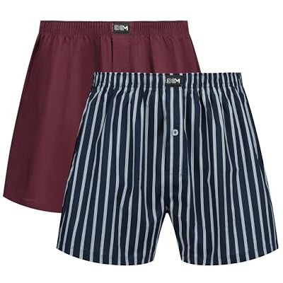 DIM Herren Herren Flottierende Unterhose aus Stretch-Baumwolle X2 Boxer (2er Pack) DIM Herren Herren Flottierende Unterhose aus Stretch-Baumwolle X2 Boxer (2er Pack)