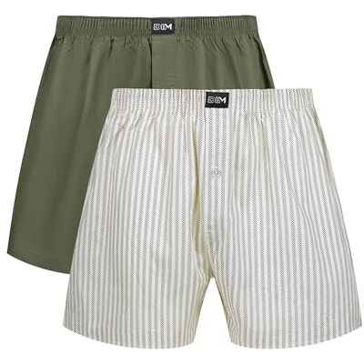 DIM Herren Herren Flottierende Unterhose aus Stretch-Baumwolle X2 Boxer (2er Pack) DIM Herren Herren Flottierende Unterhose aus Stretch-Baumwolle X2 Boxer (2er Pack)