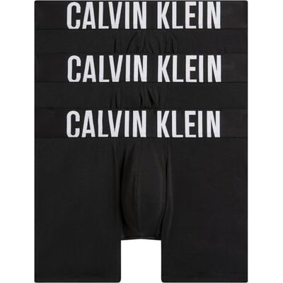 Calvin Herren 3er Pack Boxer Briefs Unterwäsche, Schwarz (Black/Black/Black), S Calvin Herren 3er Pack Boxer Briefs Unterwäsche, Schwarz (Black/Black/Black), S