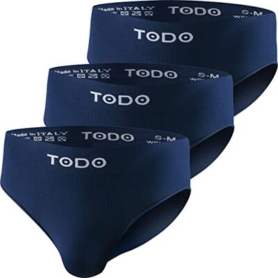 TODO Elastisch Sport Herren Slip (3er Pack) Atmungsaktiv Sportunterwäsche, Unterhosen Männer Slip ohne Scheuern (Gr. S-3XL) TODO Elastisch Sport Herren Slip (3er Pack) Atmungsaktiv Sportunterwäsche, Unterhosen Männer Slip ohne Scheuern (Gr. S-3XL)