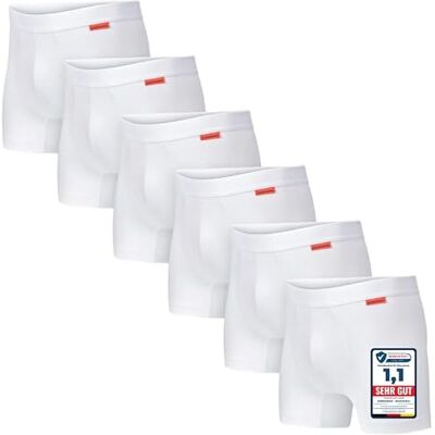Undiemeister Modal Boxershorts Herren Bio-Baumwolle Atmungsaktive Unterhosen Männer, maximal nahtlos ohne kratzendes Etikett, temperaturregulierend, TENCEL Unterwäsche Undiemeister Modal Boxershorts Herren Bio-Baumwolle Atmungsaktive Unterhosen Männer, maximal nahtlos ohne kratzendes Etikett, temperaturregulierend, TENCEL Unterwäsche