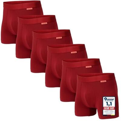 Undiemeister Modal Boxershorts Herren Bio-Baumwolle Atmungsaktive Unterhosen Männer, maximal nahtlos ohne kratzendes Etikett, temperaturregulierend, TENCEL Unterwäsche Undiemeister Modal Boxershorts Herren Bio-Baumwolle Atmungsaktive Unterhosen Männer, maximal nahtlos ohne kratzendes Etikett, temperaturregulierend, TENCEL Unterwäsche