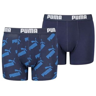 Puma Children Unisex Boxer Unterwäsche, Blau, 176 EU Puma Children Unisex Boxer Unterwäsche, Blau, 176 EU
