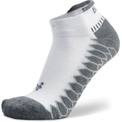 Balega Unisex Silver No Show Socken, Weiss/opulenter Garten, M EU Balega Unisex Silver No Show Socken, Weiss/opulenter Garten, M EU