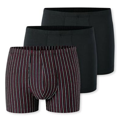 Schiesser Herren 3 Pack Shorts mit weichem Komfortbund Unterwäsche Bio Baumwolle Multipack 95/5 Essentials Schiesser Herren 3 Pack Shorts mit weichem Komfortbund Unterwäsche Bio Baumwolle Multipack 95/5 Essentials