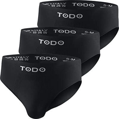 TODO Elastisch Sport Herren Slip (3er Pack) Atmungsaktiv Sportunterwäsche, Unterhosen Männer Slip ohne Scheuern (Gr. S-3XL) TODO Elastisch Sport Herren Slip (3er Pack) Atmungsaktiv Sportunterwäsche, Unterhosen Männer Slip ohne Scheuern (Gr. S-3XL)