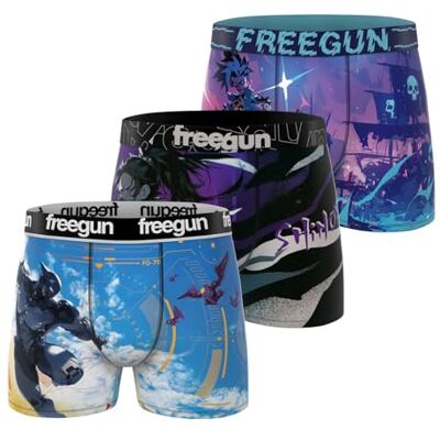 FREEGUN Herren Retroshorts (3er Pack) FREEGUN Herren Retroshorts (3er Pack)