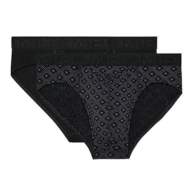 HOM Neels Mini Slip / Unterhose 2er Pack (M Schwarz) HOM Neels Mini Slip / Unterhose 2er Pack (M Schwarz)